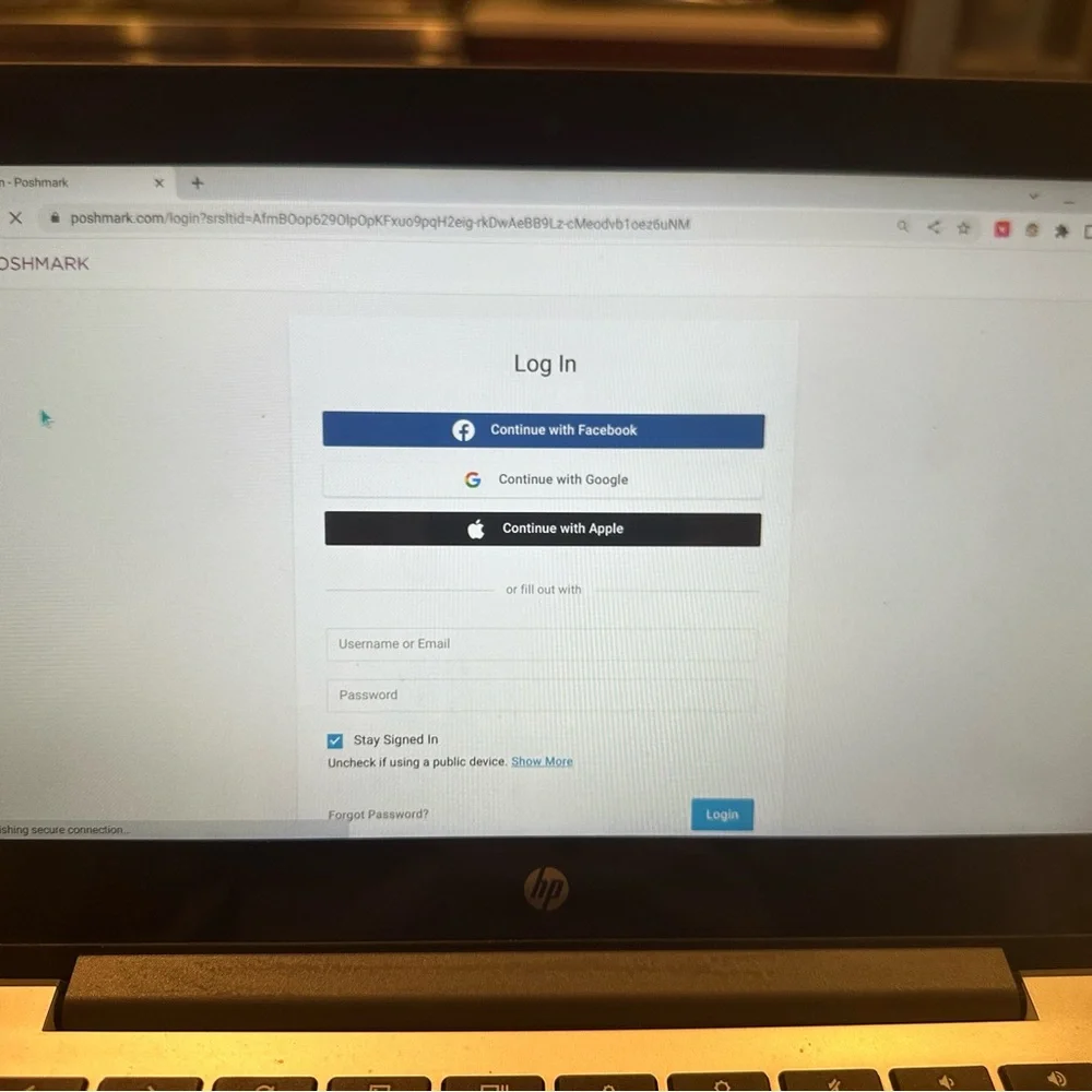 HP chromebook - model 11 v032nr - As Is